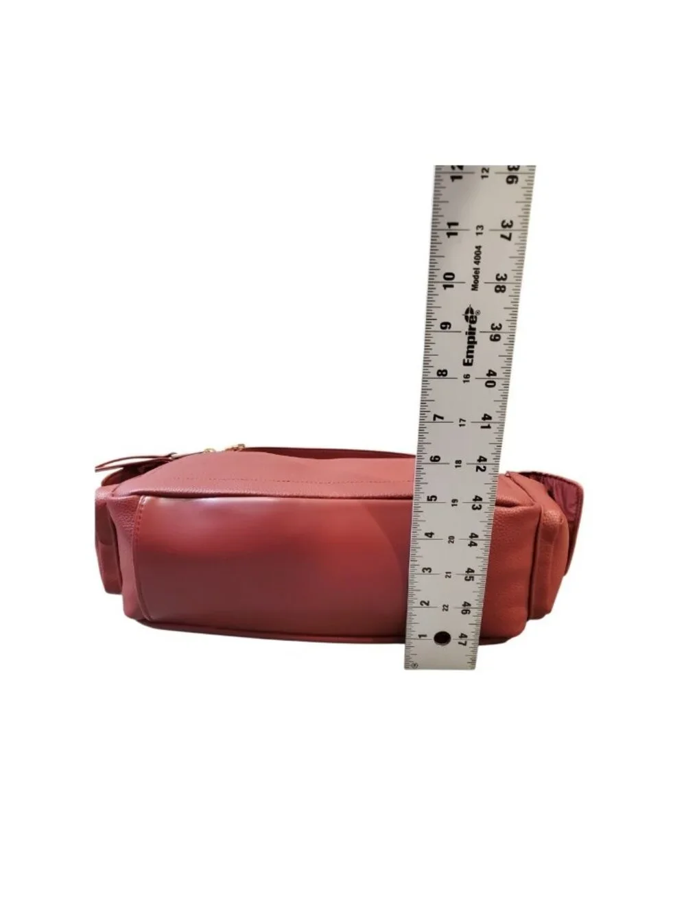 Fiorelli Red Pebbled Vegan Leather Shoulder Bag Hobo & Matching Wallet Set